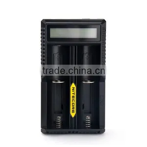 Nitecore UM20 2 Slot LCD Battery Charger 2016 High Quality Nitecore Um20 18650 Li-ion Battery Charger thumbnail-1