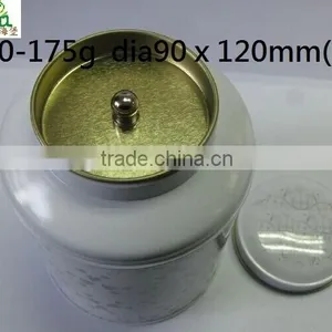 Tin Metal Type and Tea Use Round Tin Box Use for Tea Packing thumbnail-1