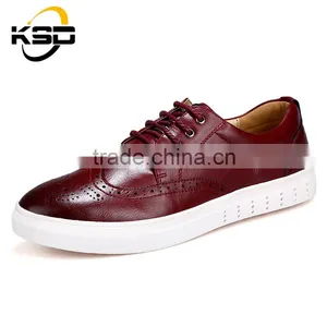 Men Casual Leather Shoes Non-Slipping Cheap Slip on Shoes For Men thumbnail-1