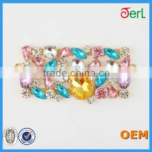 Fancy Ladies Sandals Decoration Rhinestone Shoe Buckles thumbnail-6