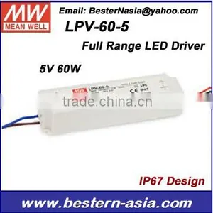 LPV-60-5 Meanwell 5V Waterproof Led Driver thumbnail-1
