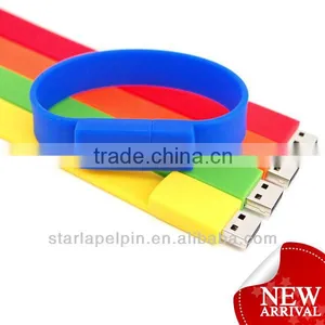Cheap Promotion Souvenir Bracelets Usb Memory Trade Show Gift thumbnail-1