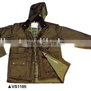 Nylon/pvc Parka Jacket Outerwear thumbnail-1