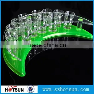 Modern Design Various Styles Acrylic Wine Glass/ Acrylic Wine Display Rack thumbnail-4