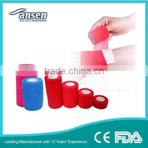 NEW Colorful Non-woven Cohesive Bandage (Latex Free or Tatex) thumbnail-1