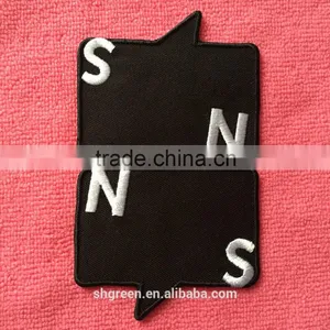 High Quality Full Embroidery Label With Iron on Backing thumbnail-4