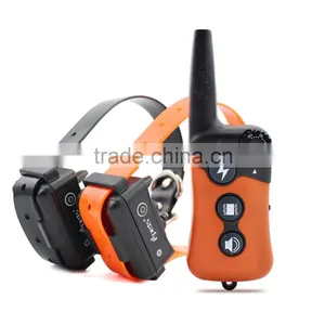 619-2 300Yards Rechargeable 2 Dog Shock Collar thumbnail-1