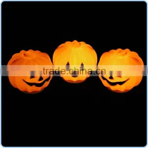 Halloween Night Light Colors Changing LED Pumpkin Light Holiday Light Lamp Novelty thumbnail-1