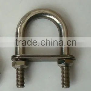 U Bolt Clamp With Washer Hardware thumbnail-2