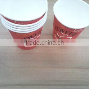 Good Quality Food Grade Paper Disposable Coffee Paper Cups With Handle thumbnail-2
