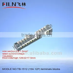 Push Wire Terminal Block TB-1512 thumbnail-1