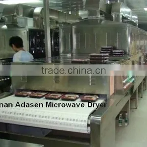 Fully Automatic Stainless Steel Coveyor Belt Type Ready Meal Fast Heating Microwave Oven thumbnail-2