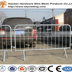 Environmental Temporary Privacy Fencing/1.1m High & 2.5m Width Galvanized Concert Crowd Control Barrier thumbnail-3