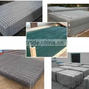 PVC Coated 50 mm by 100 mm Mesh Hole 1m Wide Welded Wire Mesh Concrete Fence Panels Garden Fence thumbnail-2