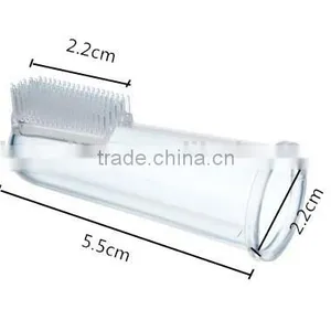Dog Finger Toothbrush / Dog Cat Pet Silicone Toothbrushes thumbnail-3