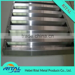 Factory Supply High Quality Stainless Steel Baffle Filters for Kitchen Range Hood thumbnail-3