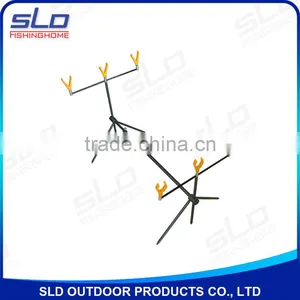 Iron Frame 3 Fishing Rod Pod With 6 Rest thumbnail-1