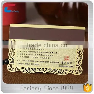 Personalized Metal Magnetic Stripe Business Membership VIP Card thumbnail-5