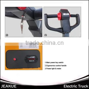 CE ISO High Quality Cheap Price 1500kg Walker Electric Tow Tractor thumbnail-4
