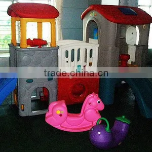 OEM Blow Molding Plastic Playground Equipment Plastic HDPE Amusement Park thumbnail-1