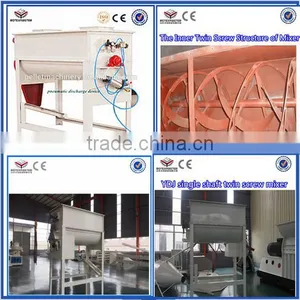 2016 Hot Sale Horizontal Cow Feed Mixing Machine/Horizontal Type Animal Feed Mixer thumbnail-2