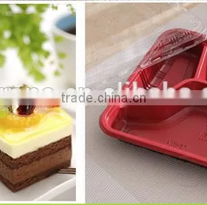 4-compartment Bento Lunch Box,Disposable Safe Plastic Food Container thumbnail-5