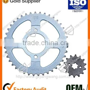 Best Quality CG125 Motorcycle Chain and Sprocket Kit thumbnail-4