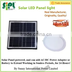 Battery Operated Led Light Factory Price Solar LED Panel Lights thumbnail-1