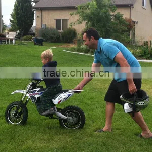 500W 24V/36V Electric Mini Dirt Bike, Motorcycle for Kids thumbnail-5