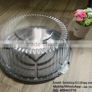 Round Clear Disposable Plastic Birthday Cake Dome Containers thumbnail-1