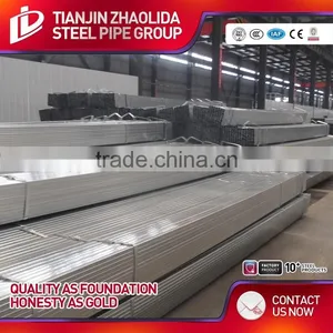 JIS G3446 Square Galvanized Square Pipe Price List From Tianjin Manufacture thumbnail-4