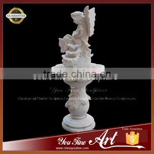 Oudoor Garden Marble Girls Fountain thumbnail-1