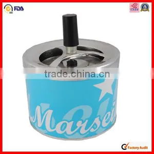 Metal Round Funny Ashtray thumbnail-1