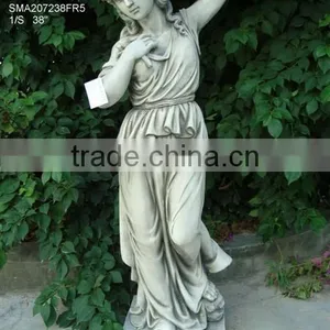 Dancing White Lady Figurine With Fashion Style thumbnail-1