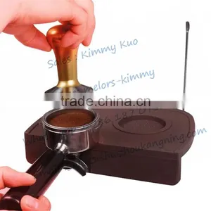 Silicone Espresso Tamp Mat Coffee Corner Tamper Mat thumbnail-1