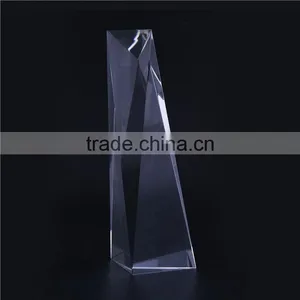 Latest Custom Design Enggraved Crystal Trophy for Wholesale thumbnail-1