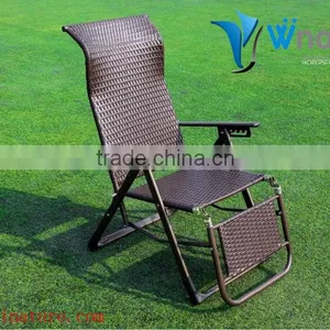 Comfortable Foldable Chair ,rattan Beach Chair,outdoor High Back Rattan Chair thumbnail-1
