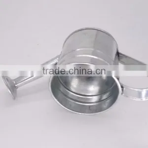 Good Quality Mini Not Coated Indoor Square Metal Flower Pots and Planters for Home & Garden Deco thumbnail-5