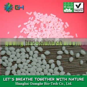 100% Biodegradable Polylactic Acid Plastic Granule GH401 for Injection Molding thumbnail-1