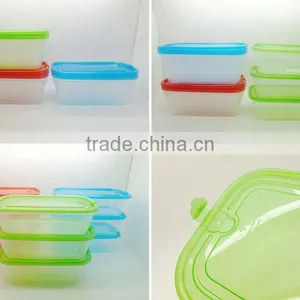 Food Grade Plastic Food Box 3pcs Set/plastic Canister 3pcs Set/plastic Container /jerrican Alimentaire Jerrican Eau Tonneau thumbnail-1