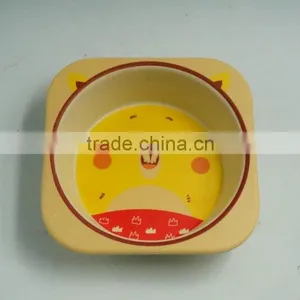 Eco Friendly Bamboo Fiber Biodegradable Kid's Bowl thumbnail-2
