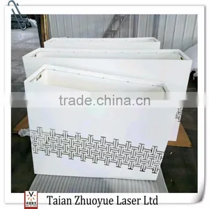 Cheap Galvanized Ivory Stainless Steel Inclined Flower Pot/ Indoor Rectangular Planter Box With Oblique Price thumbnail-6