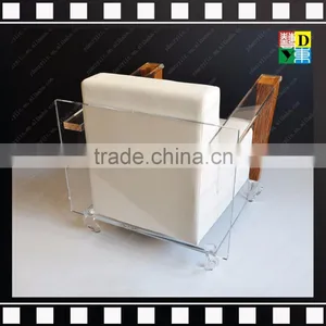 Modern Furniture Living Room Armchair Acrylic Legs Single Sofa Chair thumbnail-2