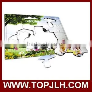 Topjlh 2017 Hot Blanks DIY Wood Sublimation MDF Puzzle thumbnail-3