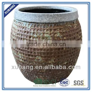 Sandstone Waffle Finish Large Pot Garden Big Designer Pot thumbnail-1