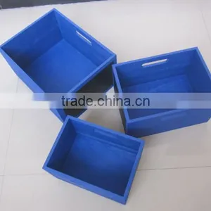 Colorful Paulownia Wooden Boxes With Black Board thumbnail-1