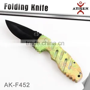 High Quality Outdoor Hand Tools Folding Knife 3Cr13 Stainless Steel Blade Camp Hunt Knives thumbnail-1