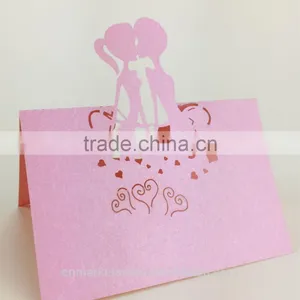 Laser Cut Decoration Card Party Invitation Card Table Card Wedding Place thumbnail-4