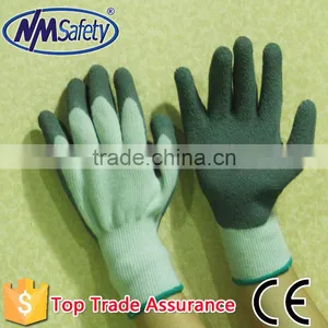 NMSAFETY 7G Acrylic Shell Napping Lining Latex Palm Coated Safety Work Gloves, Cheap Winter Glove thumbnail-1