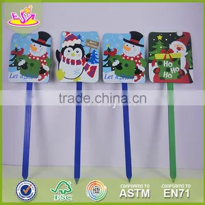 Новый дизайн деревянных рождественских украшений 2017 года. Дешевые деревянные рождественские украшения. Красивые деревянные рождественские украшения W09D008 thumbnail-4